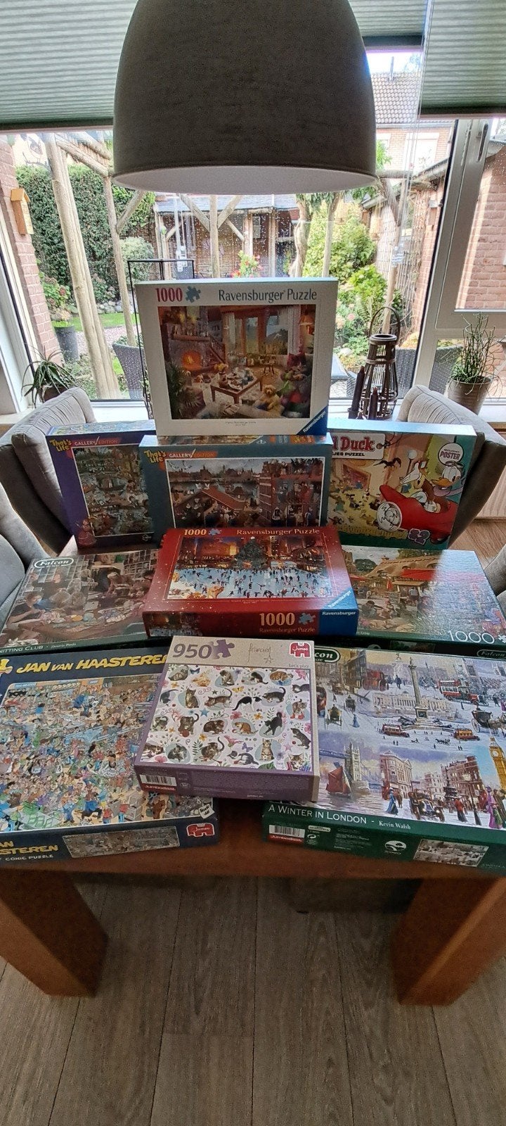 legpuzzels, Ophalen, 500 t/m 1500 stukjes, Gebruikt
