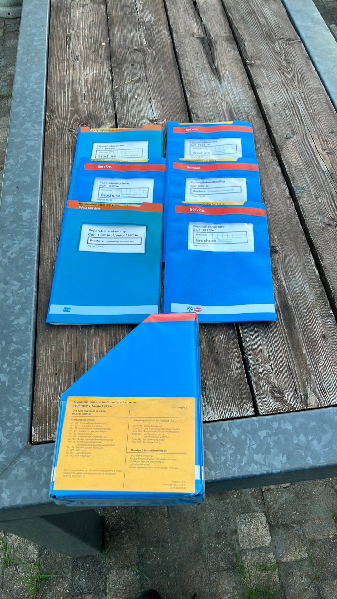 Golf 2/vento reparatie handleiding orig. Vw, Auto diversen, Handleidingen en Instructieboekjes, Ophalen of Verzenden