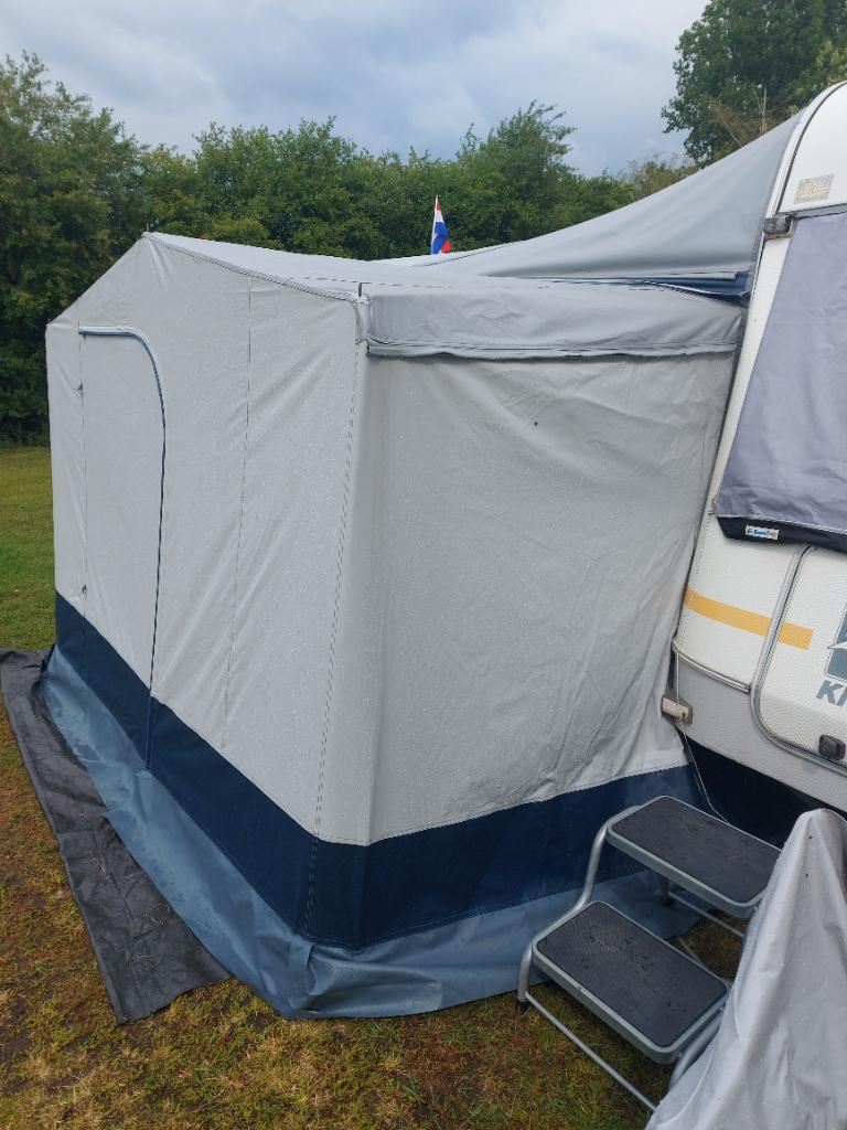 Uitbouw voortent, Ophalen, Gebruikt, Tot en met 2