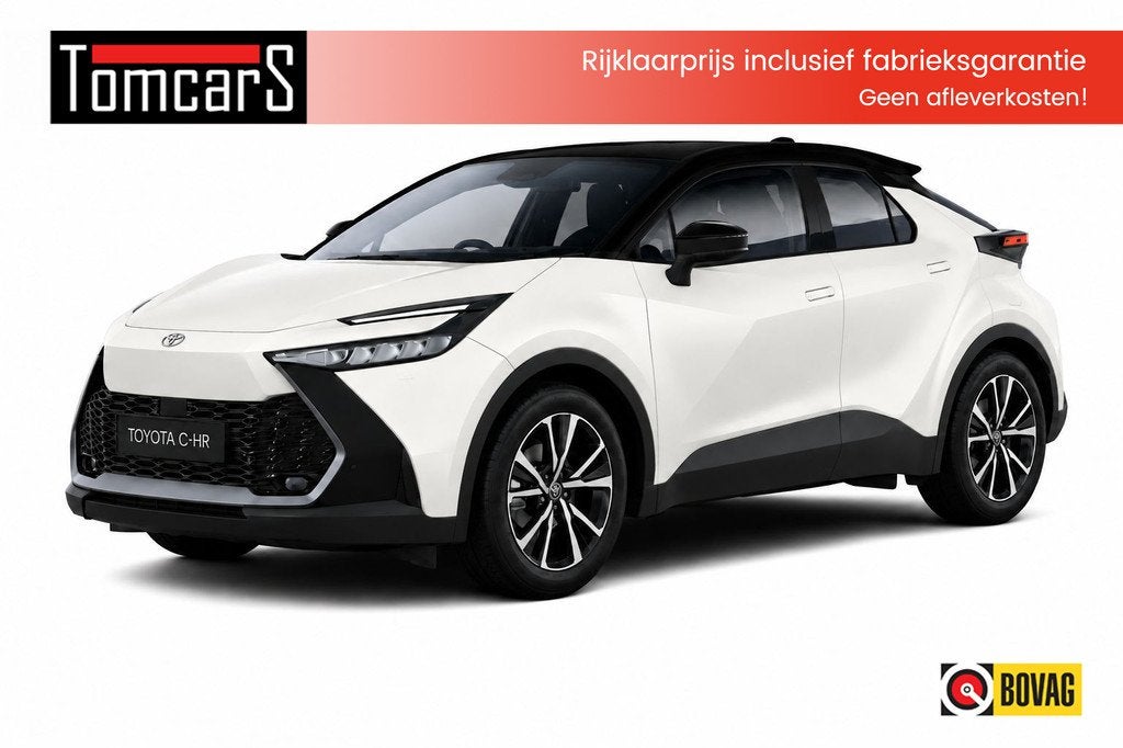 Toyota C-HR 1.8 Hybrid 140PK Dynamic Bi-Tone/Winter-pack/Gr., 12 maanden, Stof, 4 cilinders, Bedrijf