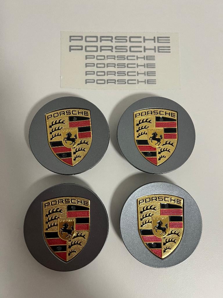 Porsche naafdop naaf kap / wieldoppen – 76mm nieuw Antraciet, Ophalen of Verzenden, Nieuw