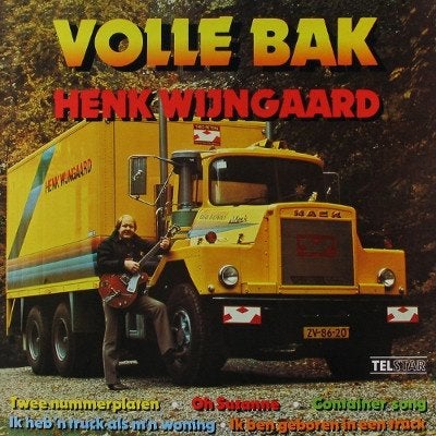 Henk Wijngaard Volle bak  LP, Cd's en Dvd's, LP, Verzenden, Zo goed als nieuw, Levenslied of Smartlap