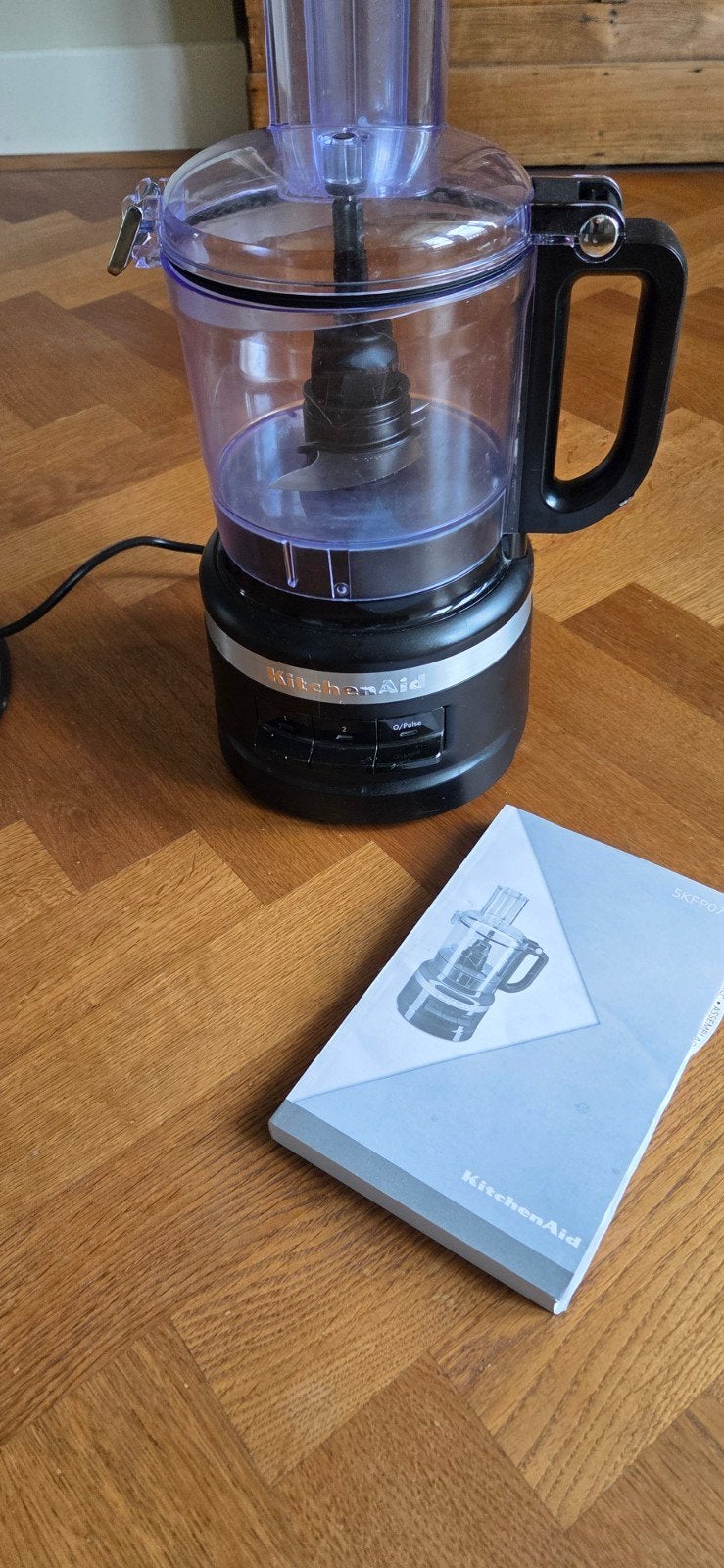 KitchenAid Foodprocessor - gerepareerd, incl. handleiding, Ophalen of Verzenden, Gebruikt, 3 snelheden of meer