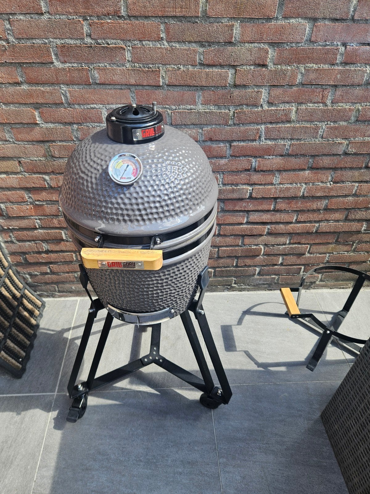Grill Guru Compact Kamado BBQ, Ophalen, Gebruikt, Grill Guru