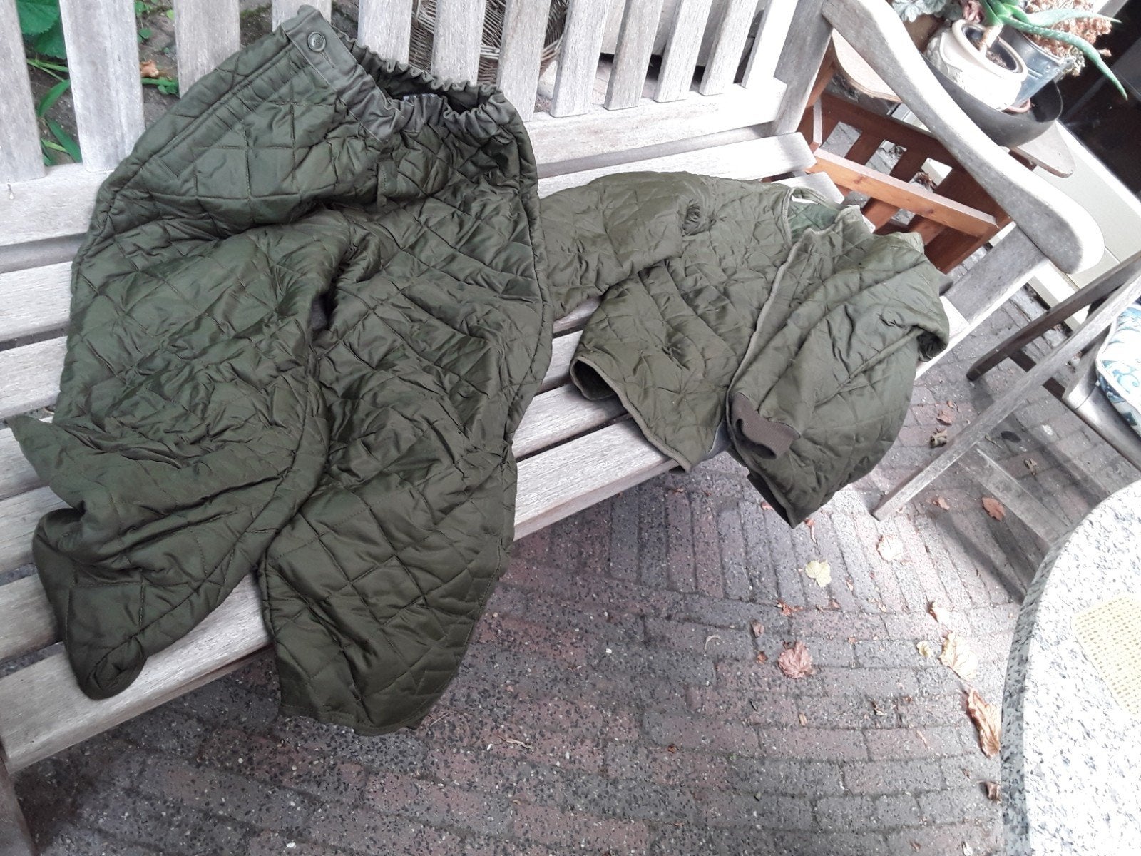 Militair thermopak (broek en jas) - KL, Ophalen, Gedragen, KL