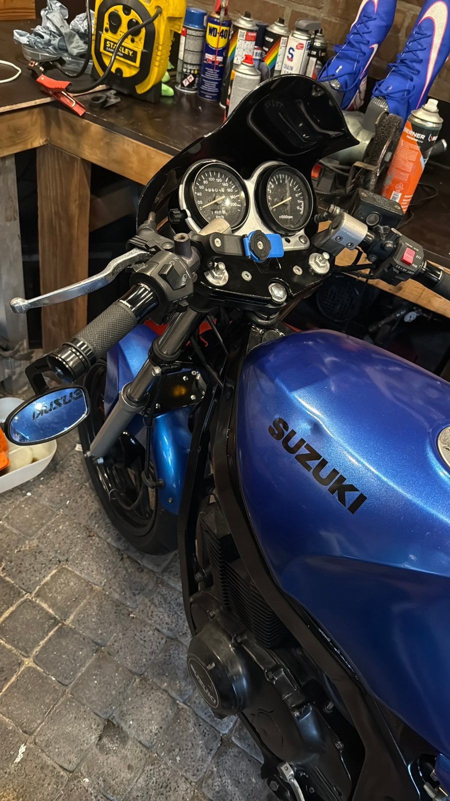 Suzuki gs500e 1993, 2 cilinders, Occasion, Particulier, Minimaal motorrijbewijs A2