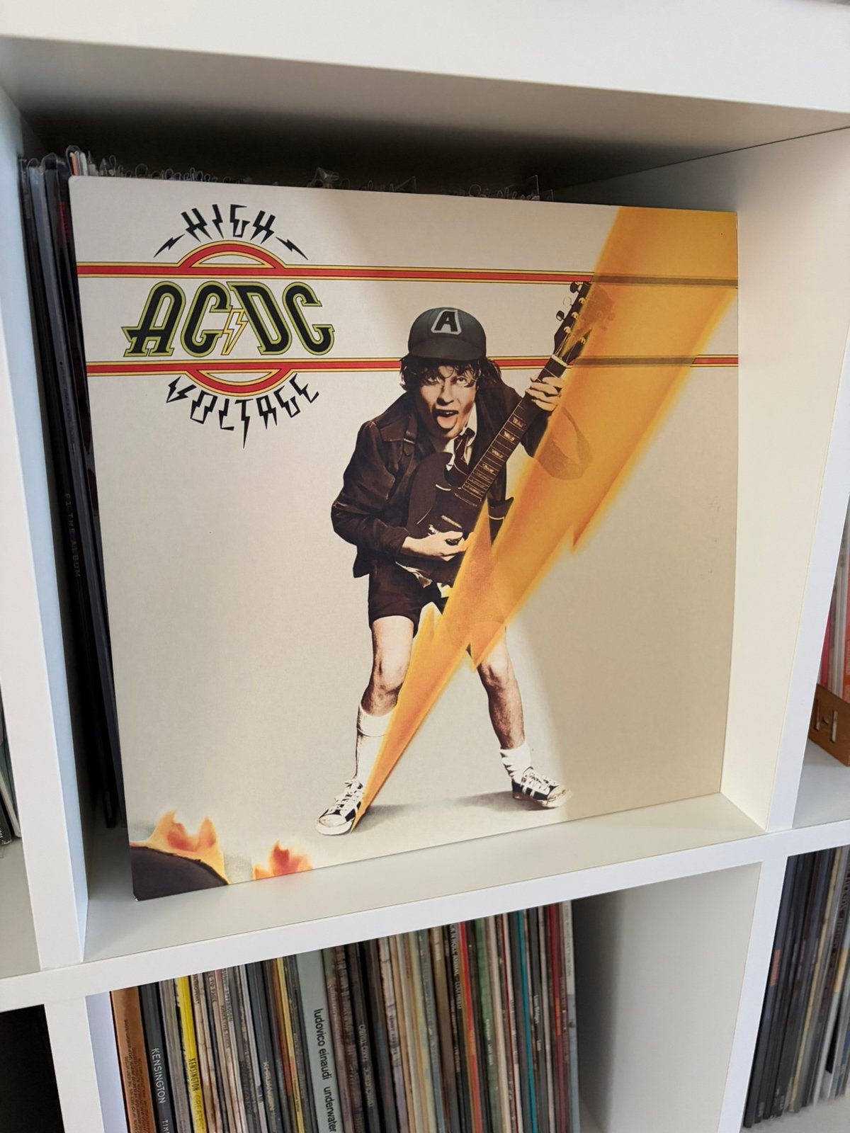AC/DC - High Voltage vinyl, Ophalen of Verzenden, Zo goed als nieuw, 12 inch, Poprock