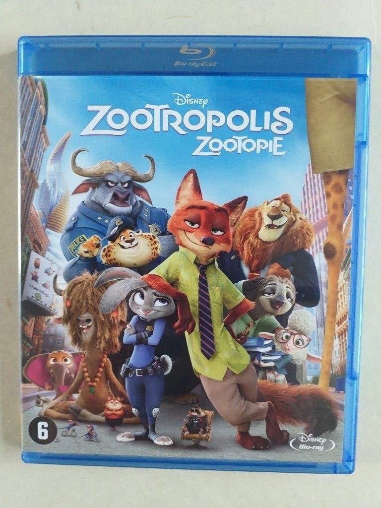 Zootropolis Bluray, Cd's en Dvd's, Blu-ray, Ophalen of Verzenden, Zo goed als nieuw, Tekenfilms en Animatie