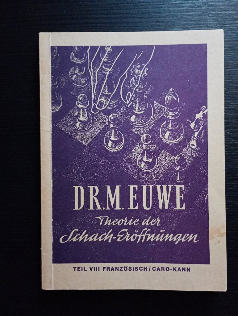 Theorie der schach eröffnungen 8, Ophalen of Verzenden, Minder dan 500 stukjes, Zo goed als nieuw, Schaken