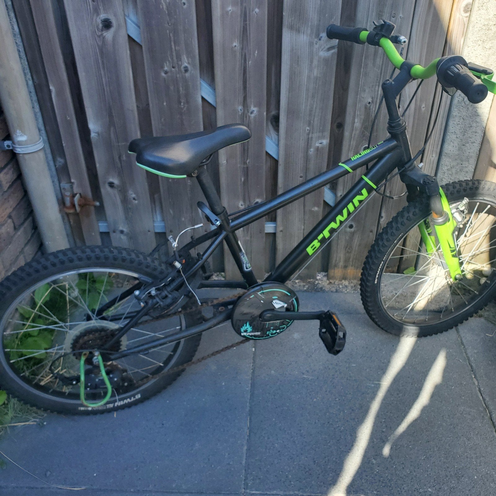 B'Twin Racingboy 500, 20 inch, OPKNAPPER, Ophalen, Velgrem, B'Twin, 16 tot 20 inch