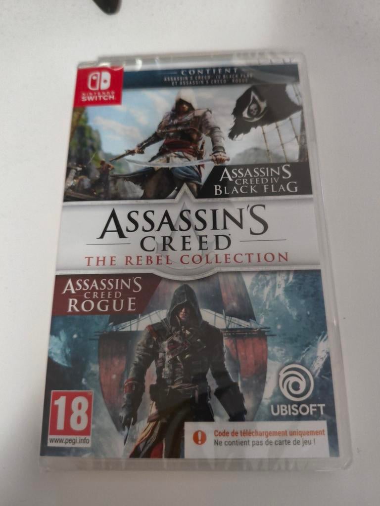 Assassin's Creed: The Rebel Collection (nooit geopend is ges, Spelcomputers en Games, Games | Nintendo Switch, Zo goed als nieuw