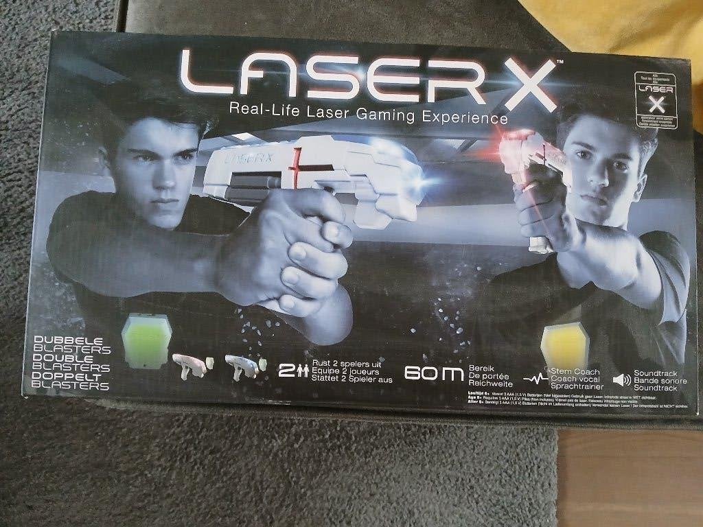 Laser X, Ophalen, Zo goed als nieuw