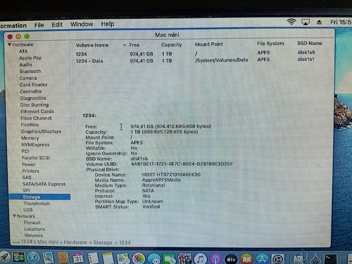 Apple Mac Mini A1347 (eind 2012) i7 16GB RAM 1TB HDD, Computers en Software, Apple Desktops, 2 tot 3 Ghz, HDD, Ophalen of Verzenden