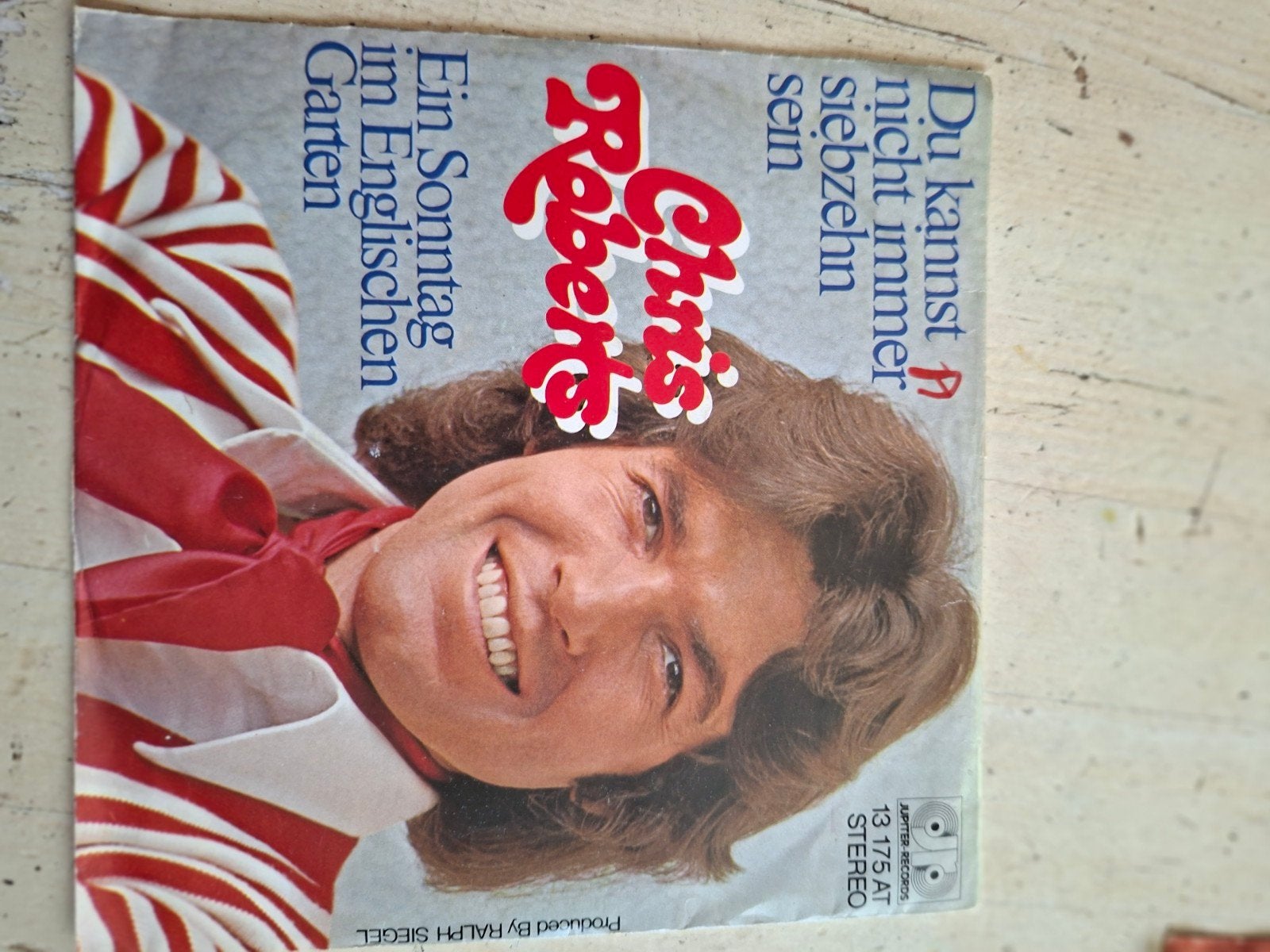 Chris Roberts - Du kannst nicht immer siebzehn sein Single, Gebruikt, 7 inch, EP, Schlager