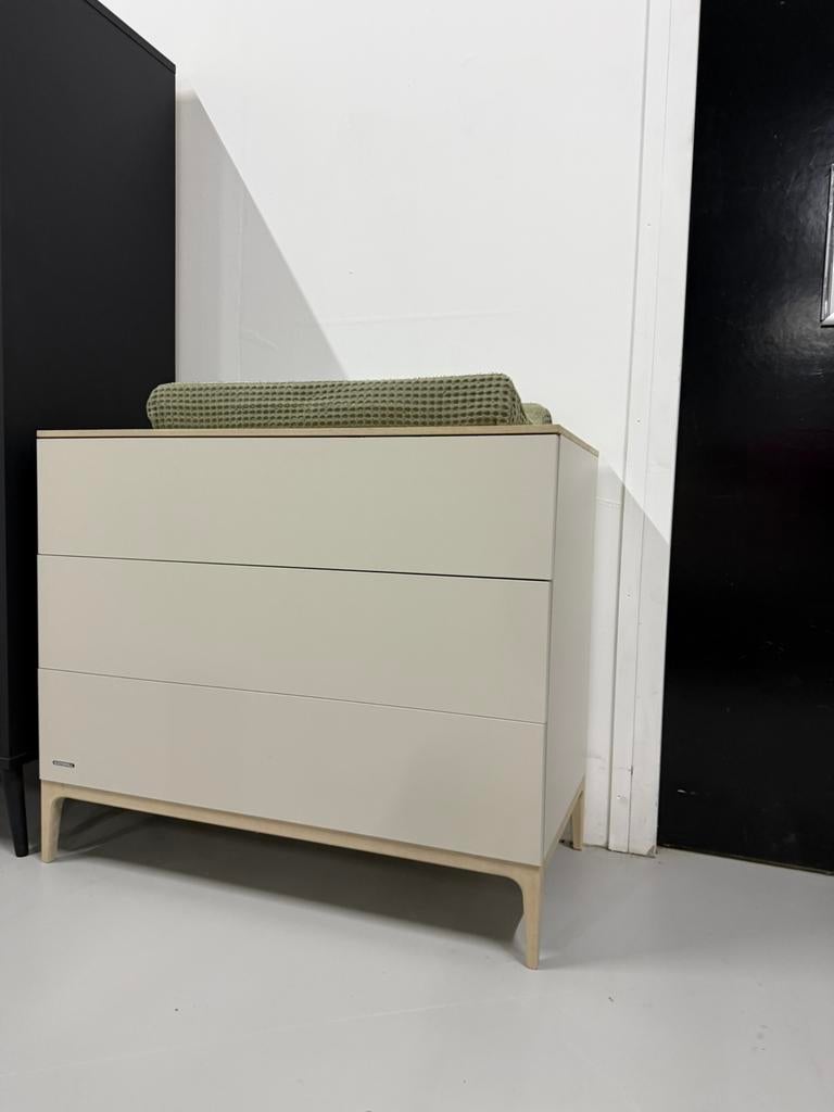 Kidsmill Intense Oatmeal - Eiken 2-delige babykamer, Ophalen, 50 tot 70 cm, 105 cm of meer, 100 cm of meer