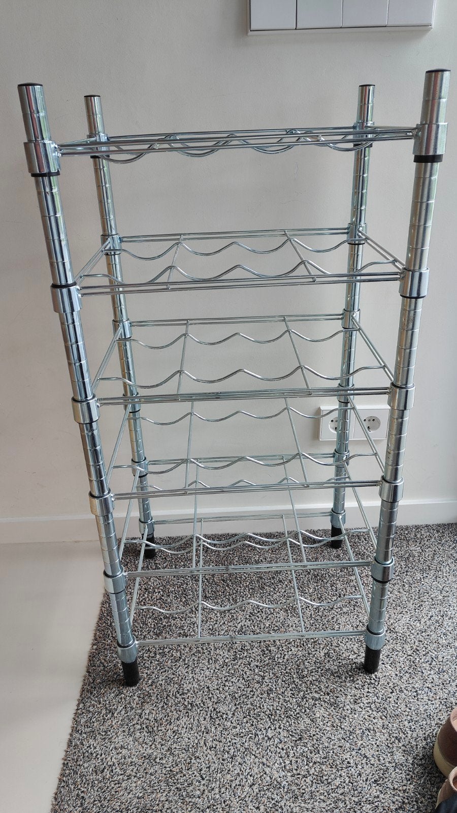 Ikea Omar flessenrek / wijnrek - Zo goed als nieuw, Huis en Inrichting, Ophalen