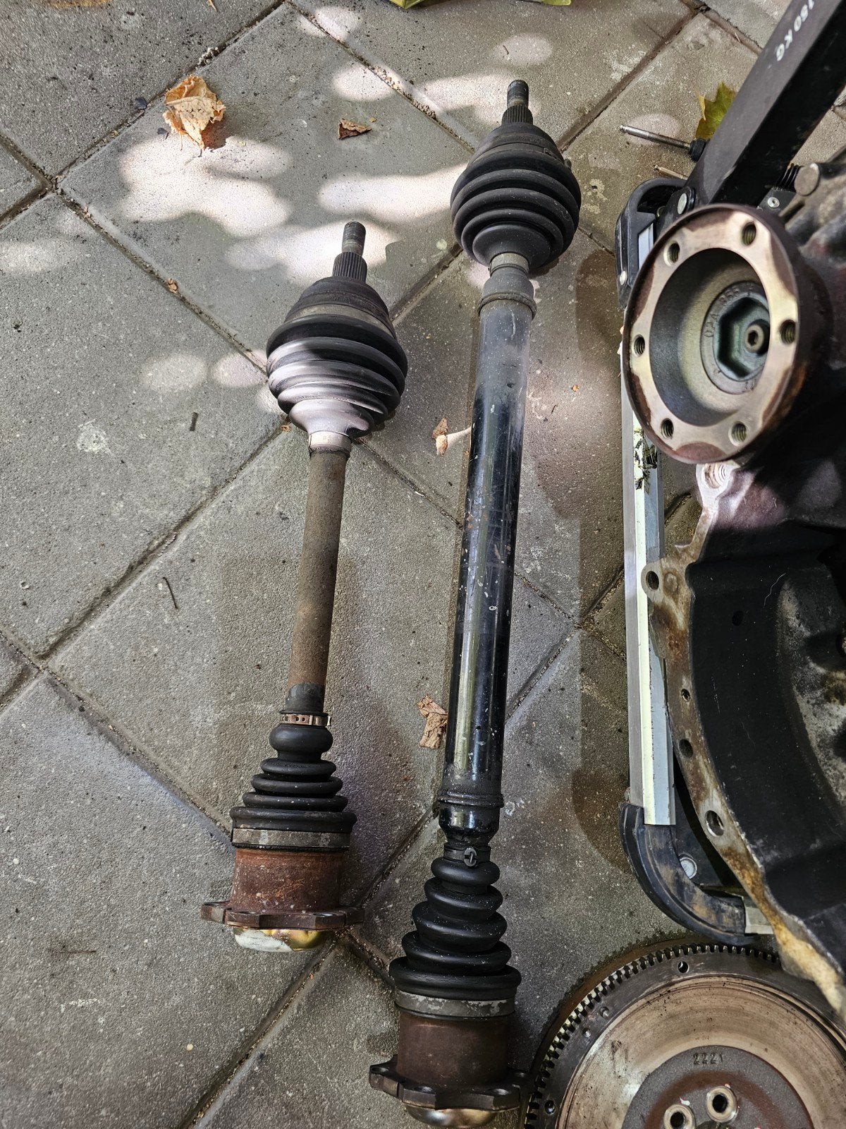 Aandrijfassen golf 4 1.8T GTI, Audi A3 8L 1.8T, Ophalen of Verzenden, Gebruikt, Audi