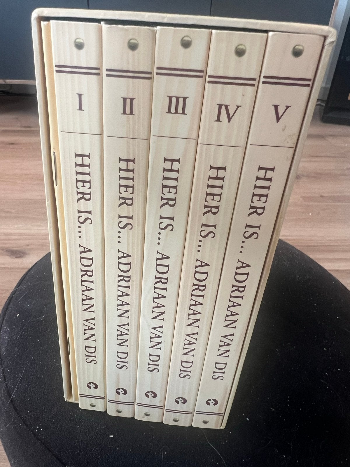 Hier is... Adriaan van Dis - Honderd gesprekken (10 DVD's), Alle leeftijden, Zo goed als nieuw, Inclusief doosje, Ophalen of Verzenden