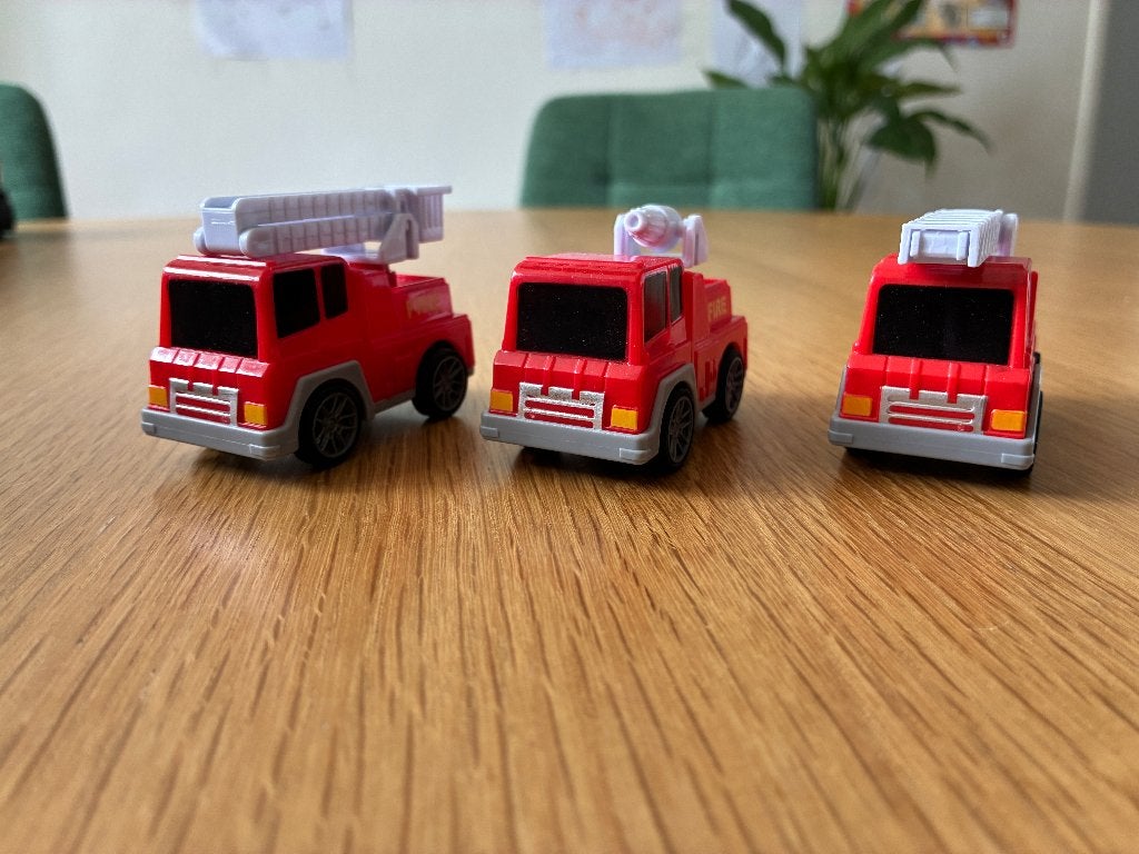 Brandweerautootjes (Speelgoed), Kinderen en Baby's, Ophalen, Zo goed als nieuw