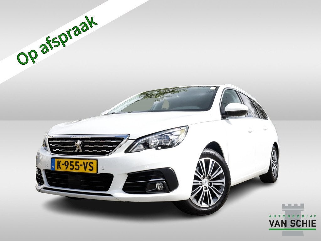 Peugeot 308 SW 1.2 PureTech Blue Lease Allure 1e-Eig. & Deal, Auto's, Peugeot, Bedrijf, Te koop, ABS, Achteruitrijcamera, Adaptive Cruise Control