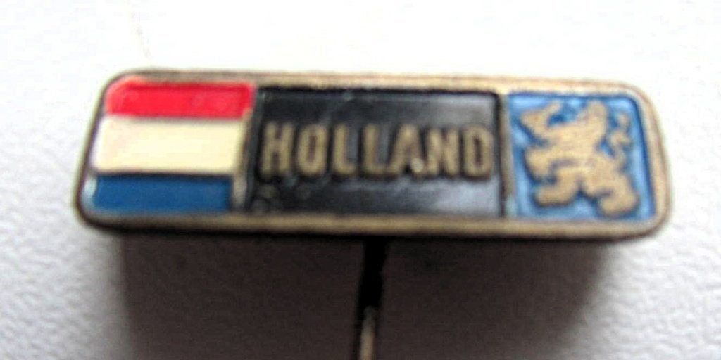 speld  HOLLAND, Verzamelen, Speldjes, Pins en Buttons, Ophalen of Verzenden, Gebruikt, Stad of Land
