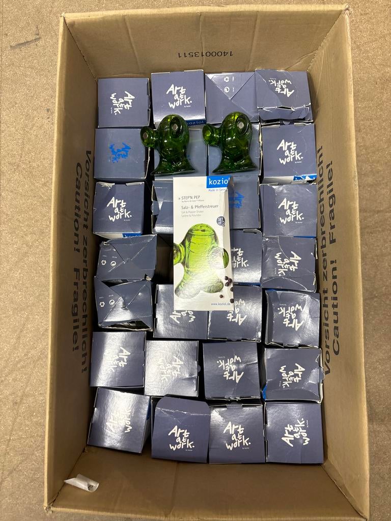 29x Koziol peper en zoutvaatje, Ophalen of Verzenden, Nieuw