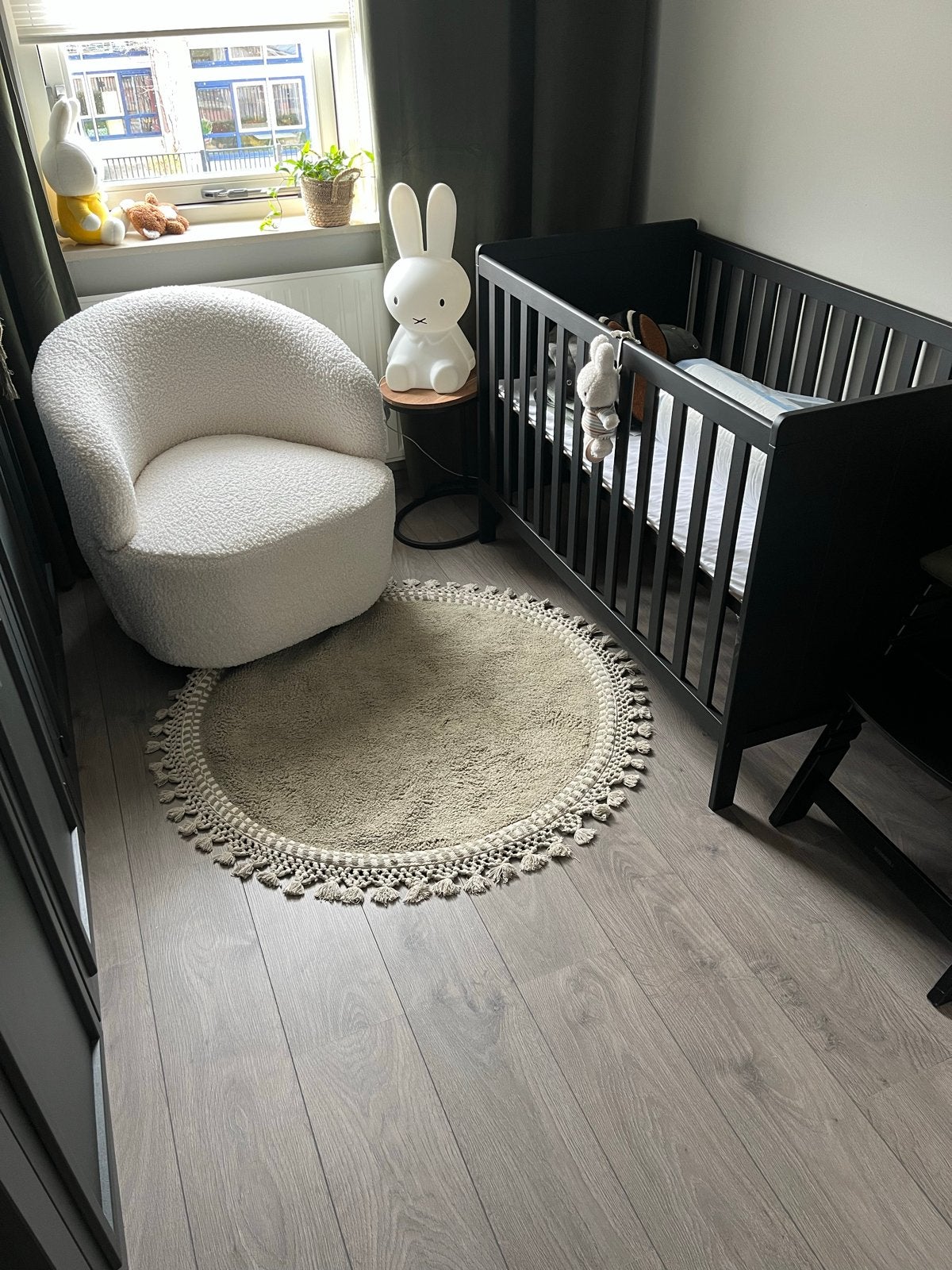 Europe Baby Ralph Ledikant Zwart 120x60, 70 tot 85 cm, Zo goed als nieuw, Matras, 140 tot 160 cm