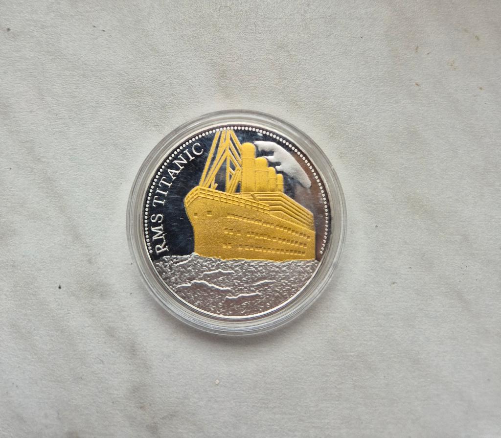 Titanic rms coin / munt, Ophalen of Verzenden, Buitenland, Munten