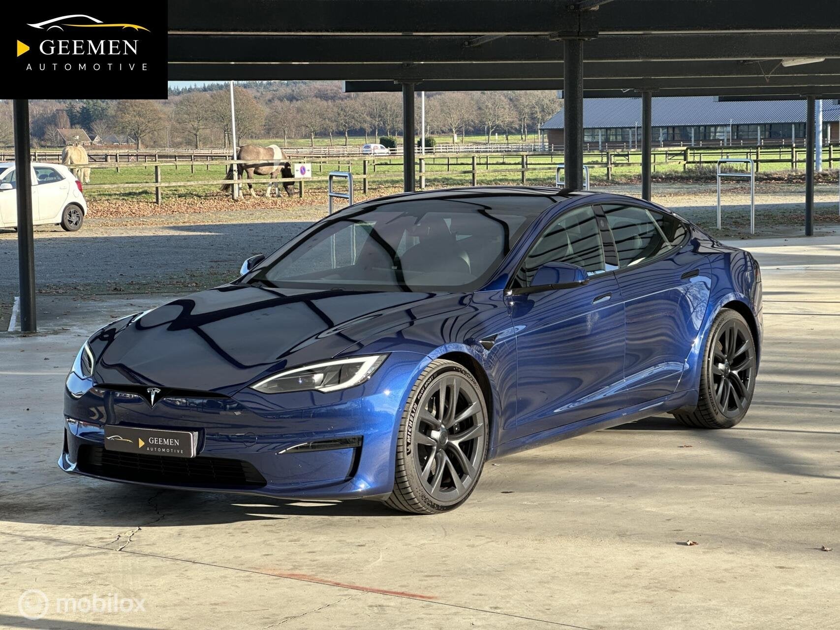 Tesla Model S Long Range NAP/1EIG/FABRIEKSGARANTIE/21INCH, Automaat, Gebruikt, Zwart, 35 €/maand