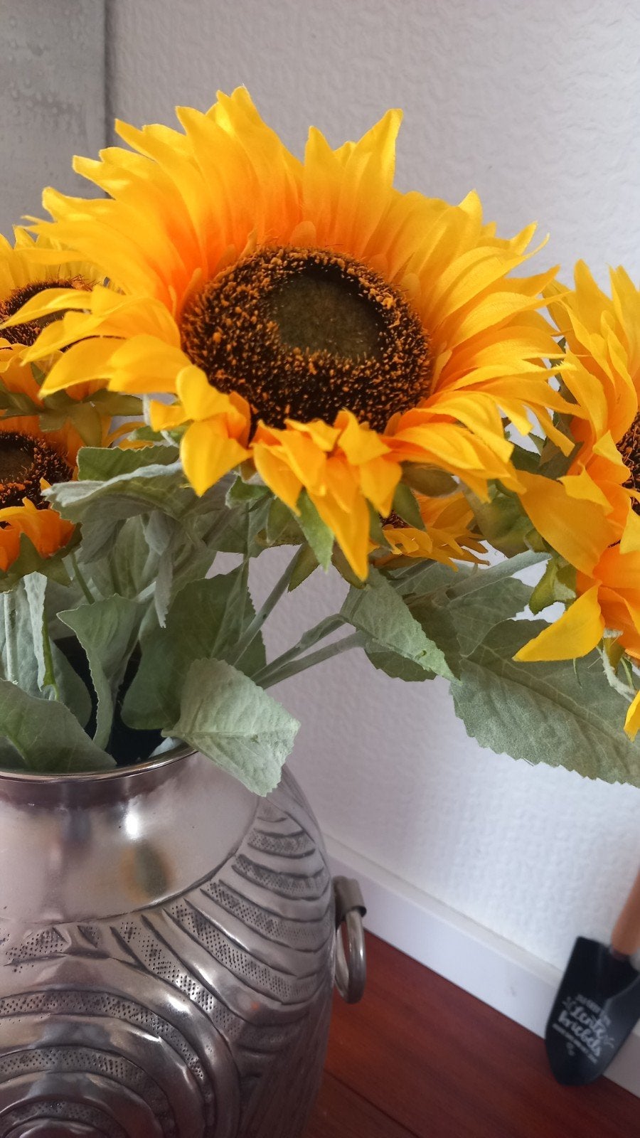 Zonnebloemen net echt..., Ophalen, Zo goed als nieuw