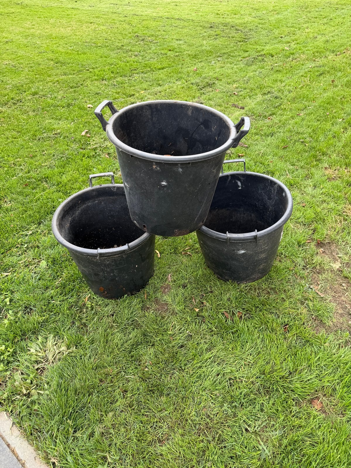 24x Plantencontainers 35 liter - Kuipen, Ophalen, Kunststof, Gebruikt, Balkon