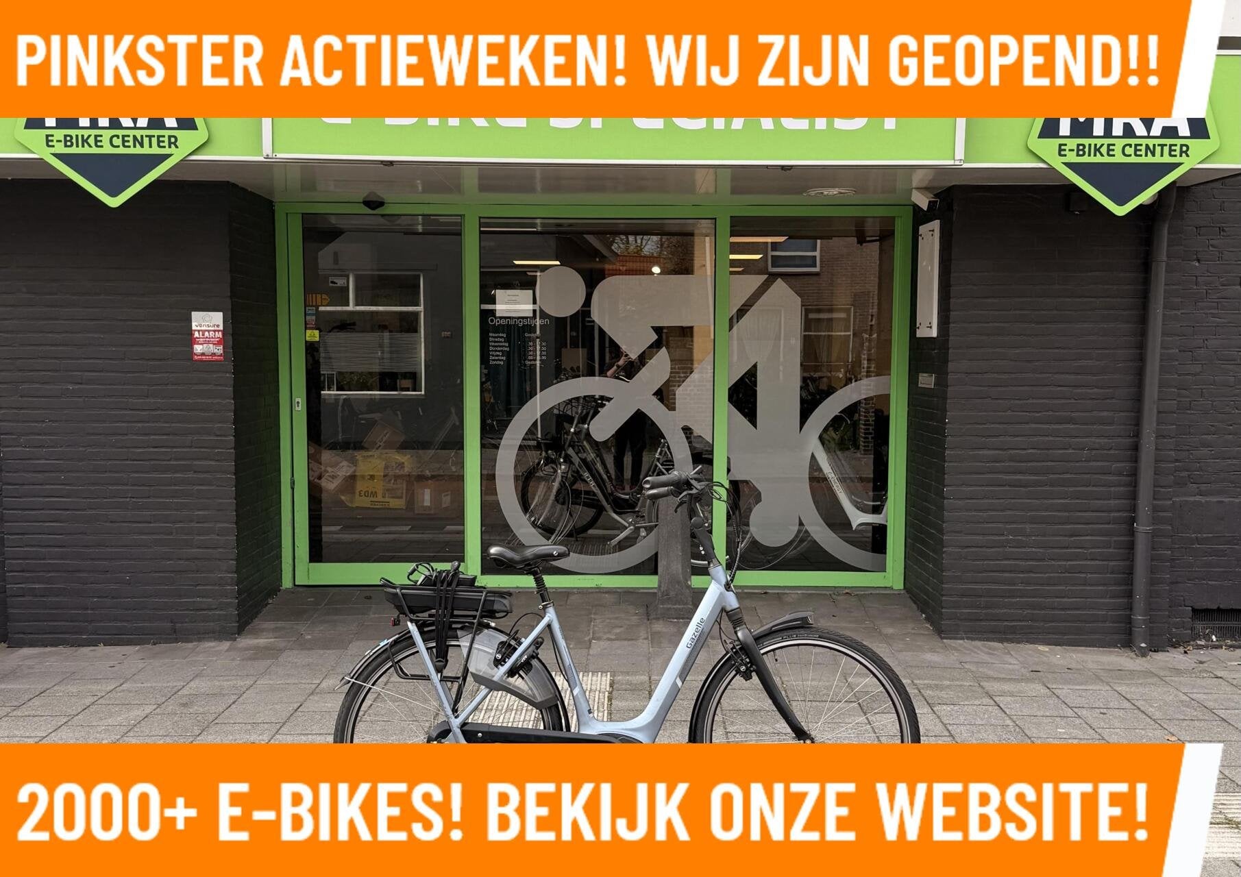 Gazelle Orange C310 Elektrische fiets met BOSCH midden motor, Fietsen en Brommers, 51 tot 55 cm, Gazelle