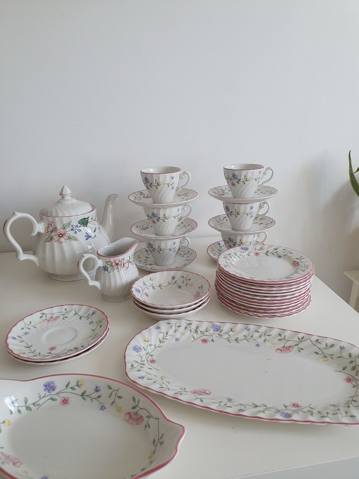 Summer Chintz, Johnson brothers servies niet gebruikt, Nieuw, Ophalen of Verzenden, Overige stijlen, Kop(pen) en/of Schotel(s)