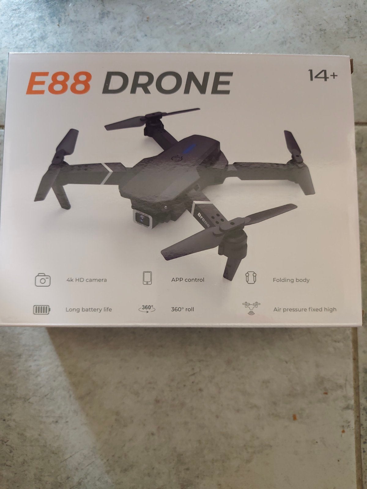 DRONE 2 X camera + 3 X battery, Ophalen of Verzenden, Nieuw