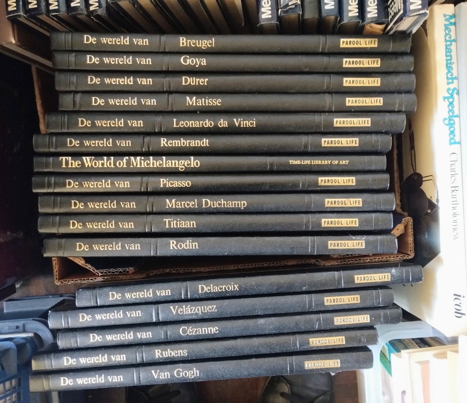 Serie kunstboeken van diverse schilders (Parool Li, Boeken, Ophalen, Gelezen, Schilder- en Tekenkunst, Diverse auteurs