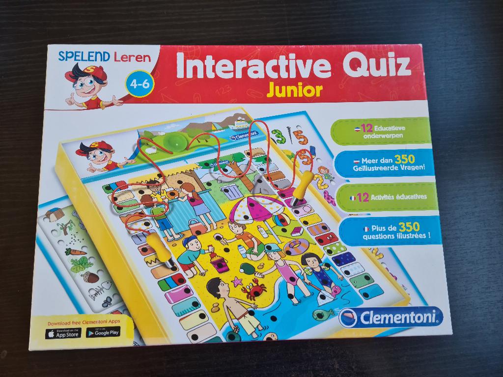 interactive quiz, Ophalen of Verzenden, Zo goed als nieuw
