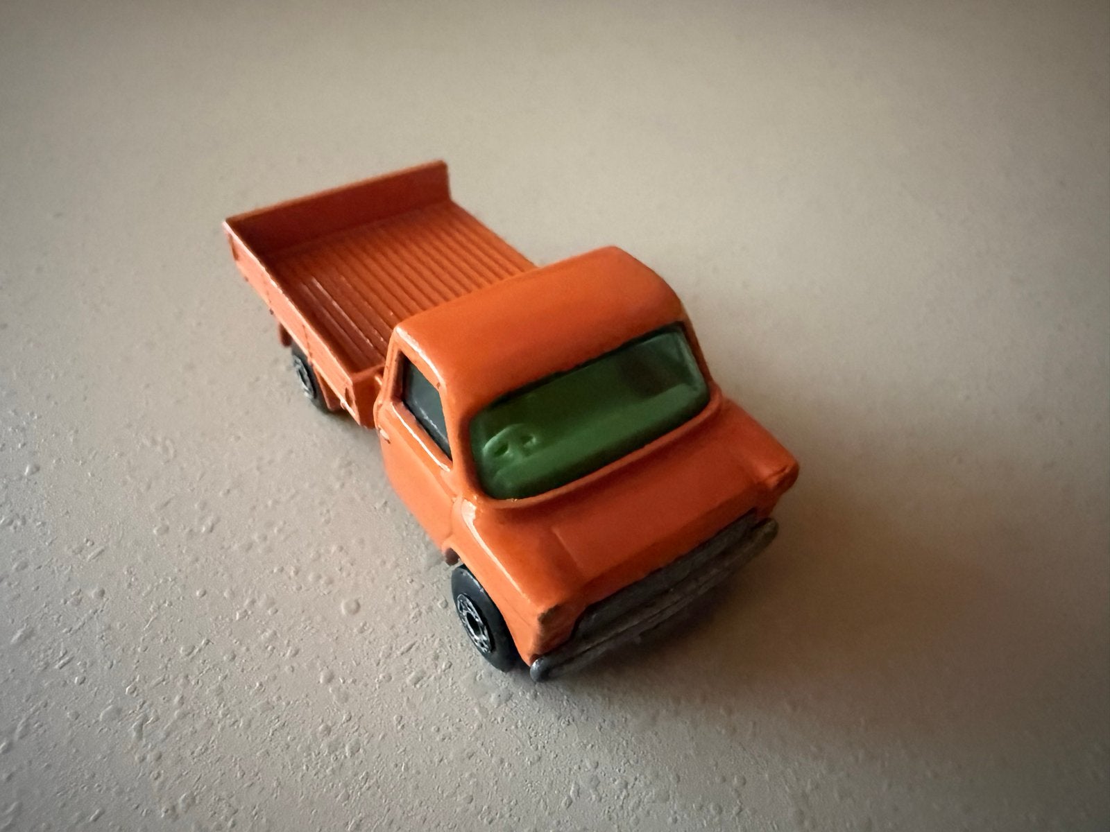 Vintage Matchbox Lesney Ford Transit Pick-up Oranje, Ophalen of Verzenden, Gebruikt