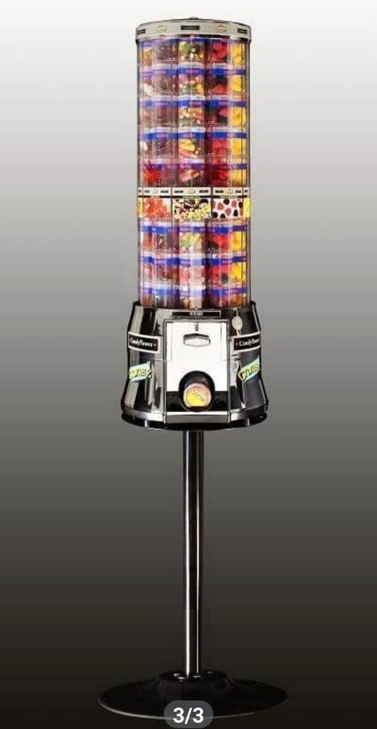 Draai automaat incl. gietijzeren standaard, Verzamelen, Automaten | Overige, Ophalen, Zo goed als nieuw