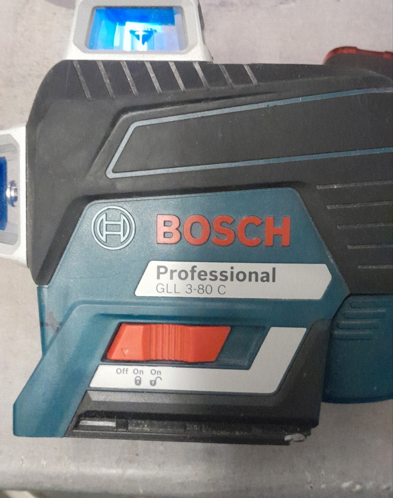 Bosch GLL 3-80 C lijnlaser rood, Ophalen, Gebruikt