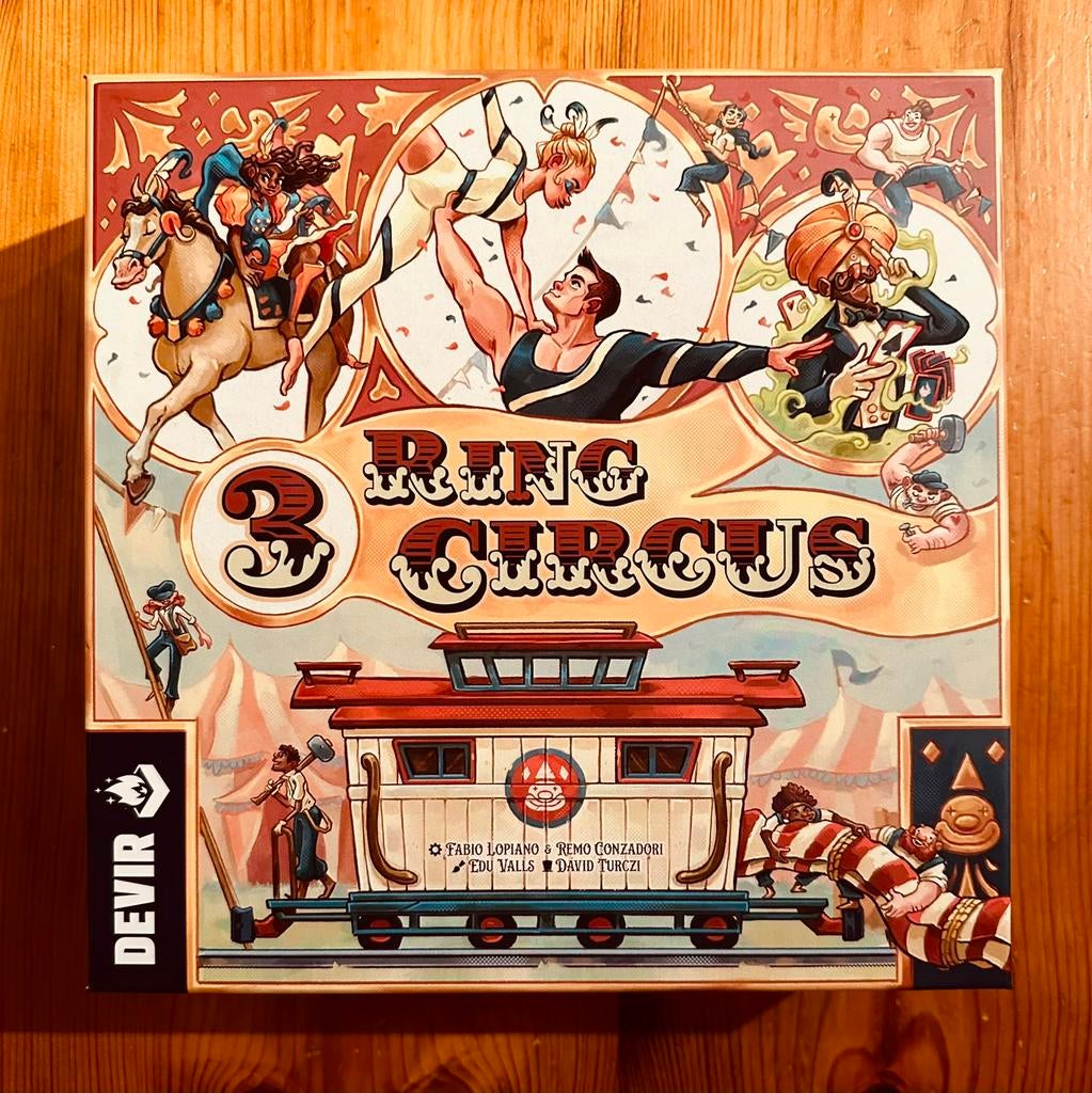 3 Ring Circus (Engels), Een of twee spelers, Ophalen of Verzenden, Zo goed als nieuw