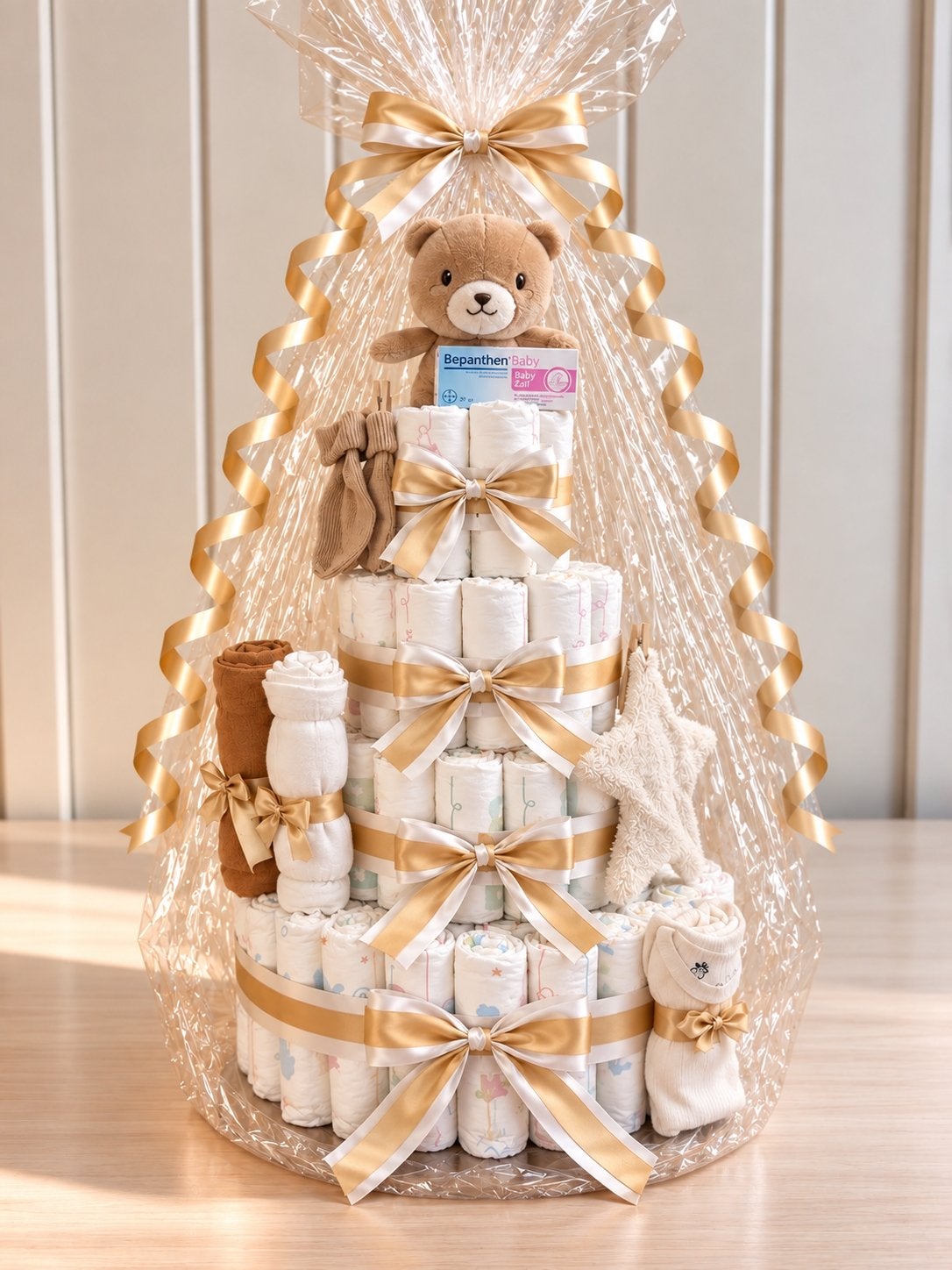 Luiertaart – compleet kraamcadeau, Ophalen of Verzenden, Nieuw