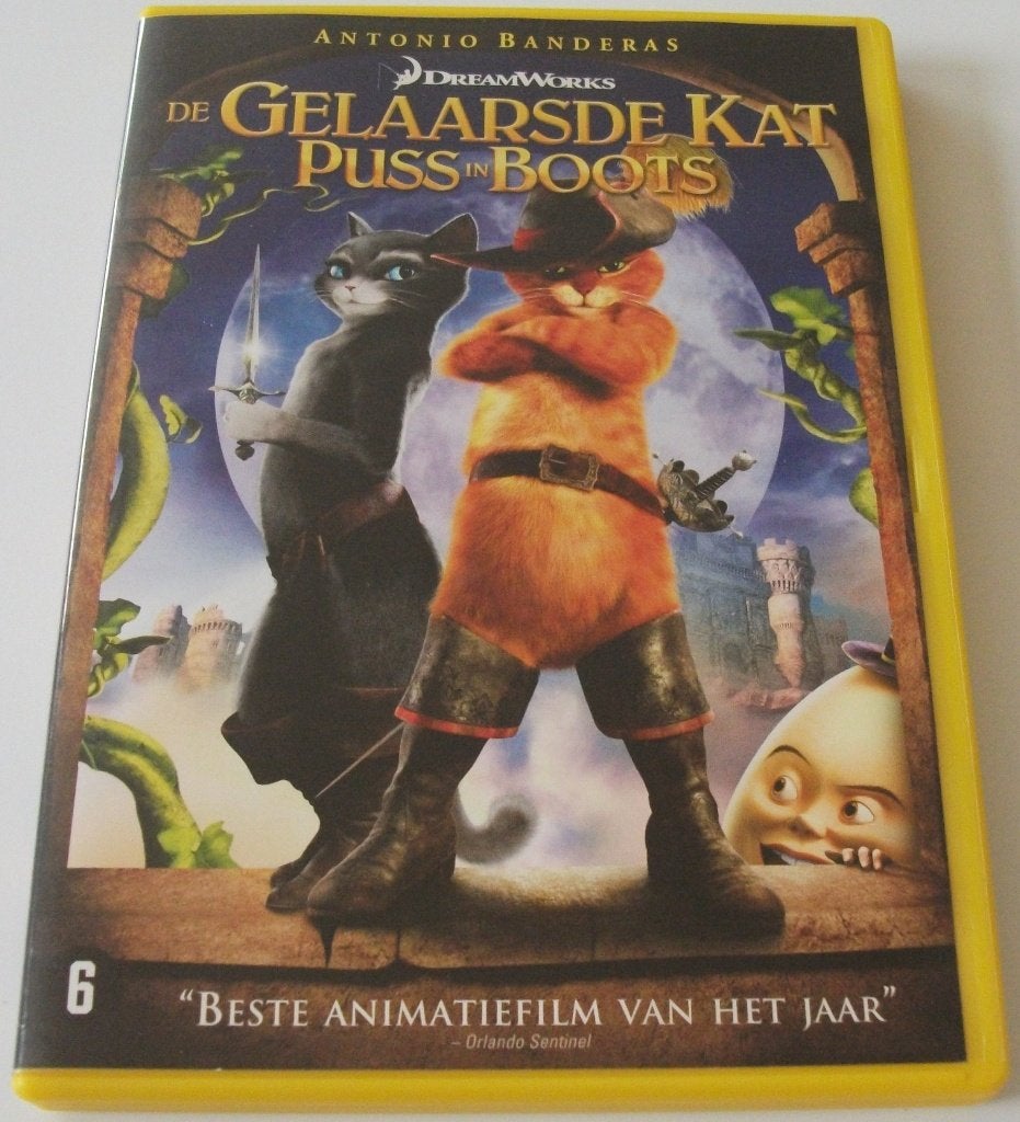 Dvd *** GELAARSDE KAT ***, Avontuur, Nederlands, Ophalen of Verzenden, Zo goed als nieuw