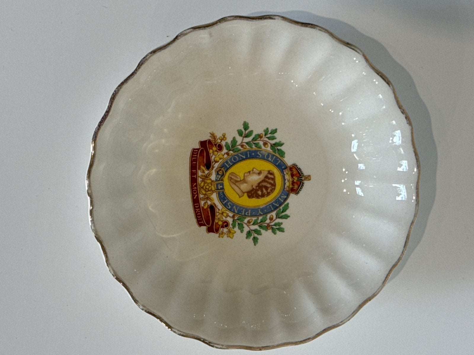 Vintage Queen Elizabeth II Kroningsschaaltje 1953, Ophalen of Verzenden