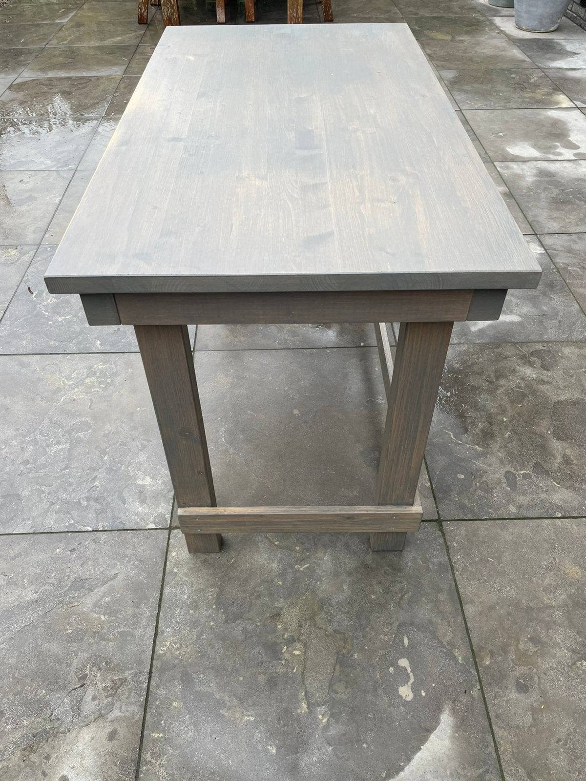 Grenen gebeitst bureau lxbxh 110x60x75 cm, Huis en Inrichting, Ophalen, Zo goed als nieuw, Hout, Kinderbureau