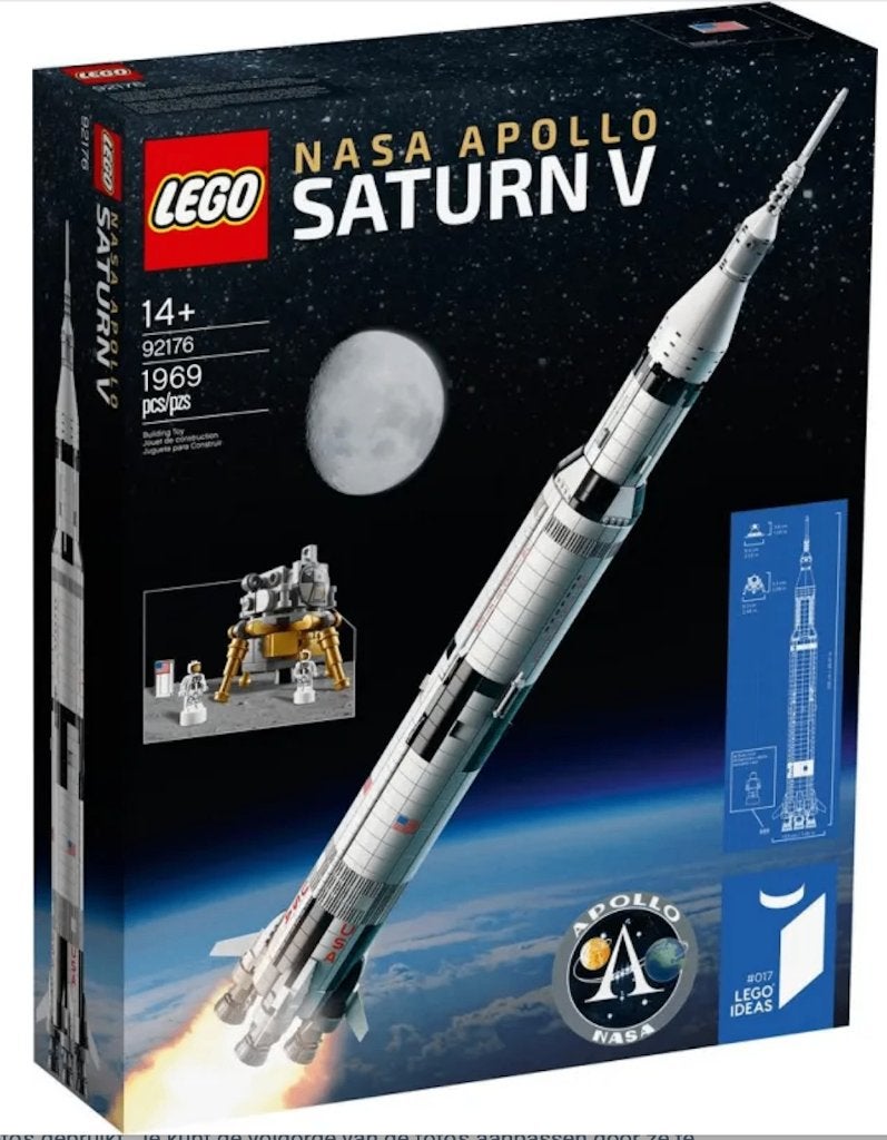 LEGO 92176 NASA Apollo Saturn V, Lego, Nieuw, Ophalen of Verzenden, Ideas