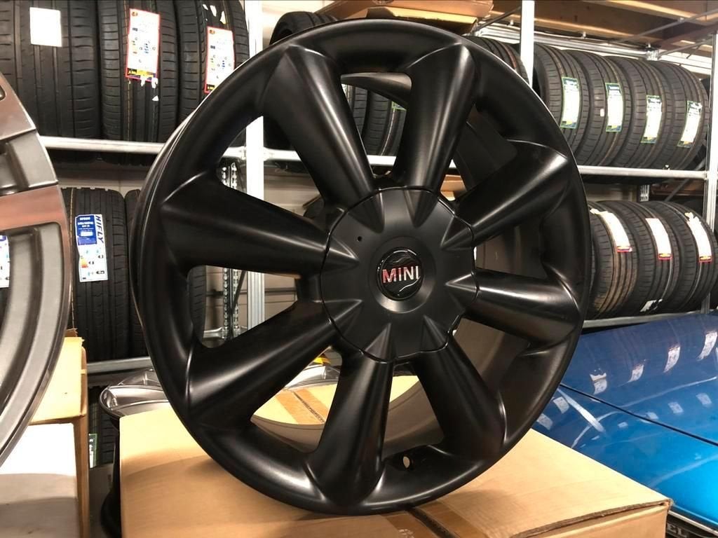 NIEUW 17inch Black MINI Cooper S Style Velgen! 5x120/5x112 F, -, -, Banden en Velgen, Nieuw