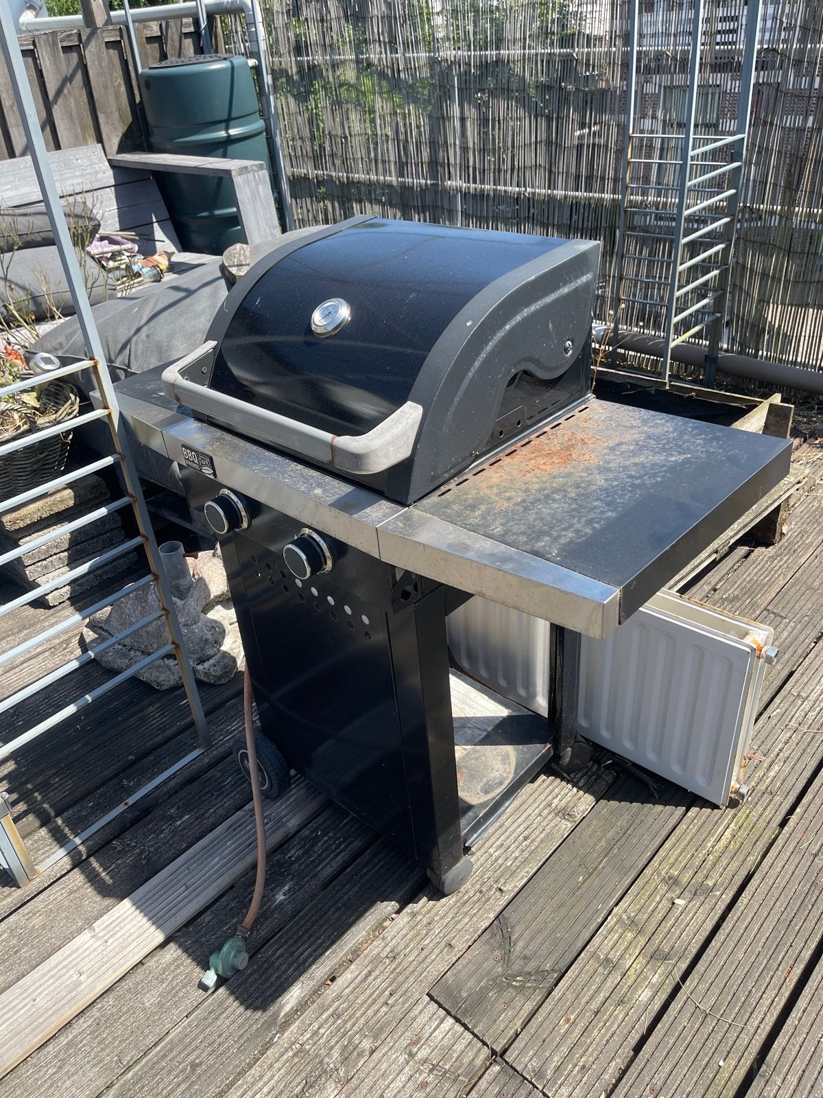 Gas BBQ - Gratis afhalen (verroest), Ophalen, Gebruikt