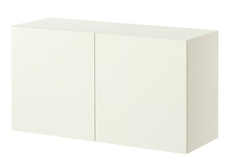 IKEA Besta (wand)kastjes wit, Ophalen, Overige materialen, Met deur(en), Zo goed als nieuw