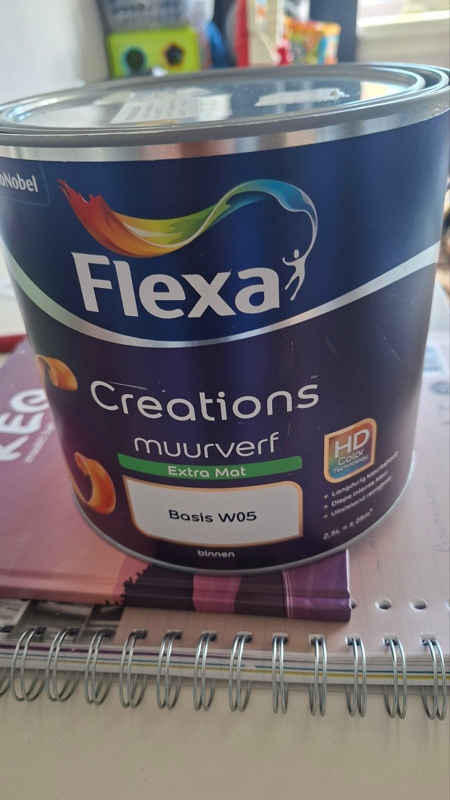 muurverf flexa creation, Ophalen, Wit
