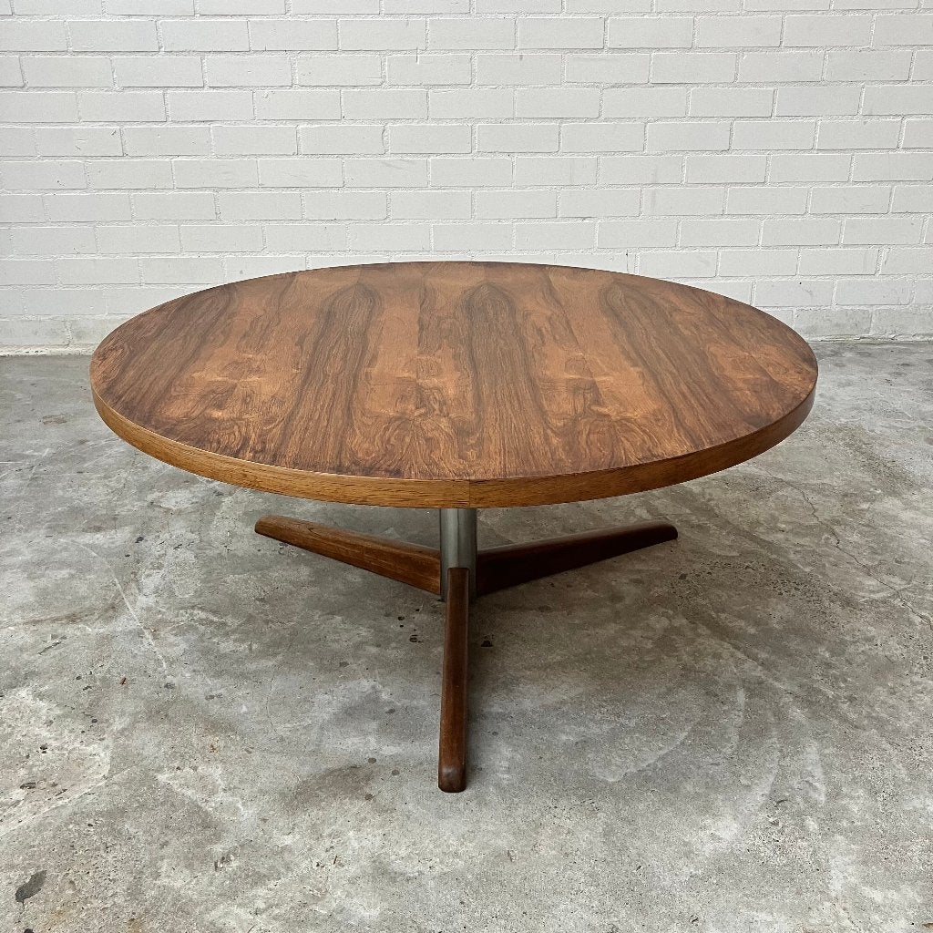 Oude vintage salontafel design tafel Spectrum jaren 60, Ophalen, Gebruikt, 100 tot 150 cm, 25 tot 50 cm